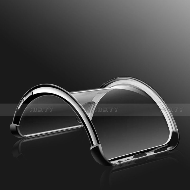 Silikon Schutzhülle Ultra Dünn Tasche Durchsichtig Transparent H02 für Huawei Honor V10 Lite groß