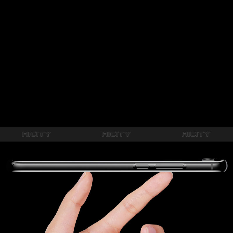 Silikon Schutzhülle Ultra Dünn Tasche Durchsichtig Transparent H02 für Huawei Honor V20 groß
