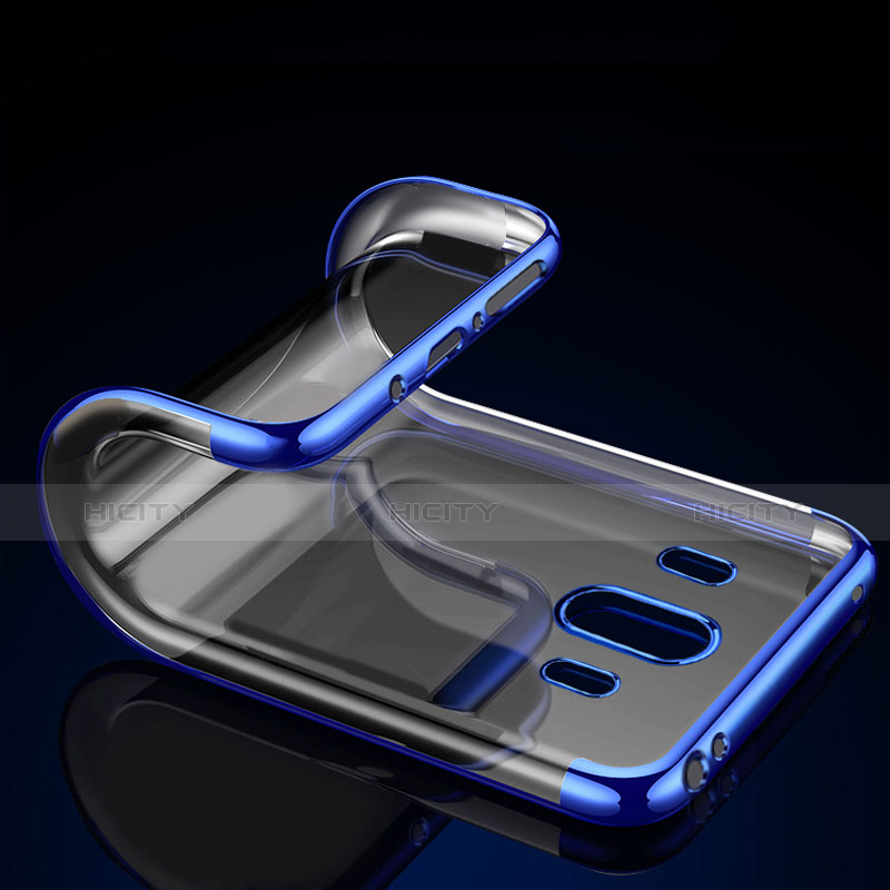 Silikon Schutzhülle Ultra Dünn Tasche Durchsichtig Transparent H02 für Huawei Mate 10 groß