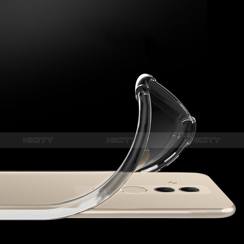 Silikon Schutzhülle Ultra Dünn Tasche Durchsichtig Transparent H02 für Huawei Mate 20 Lite