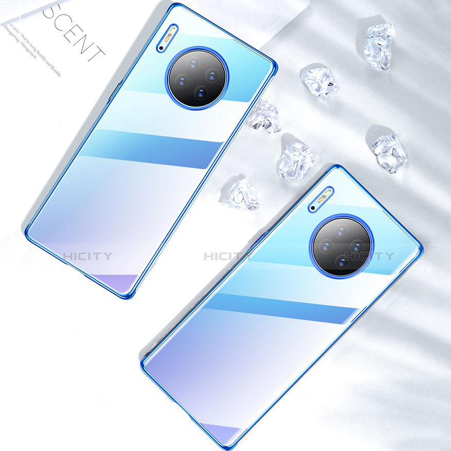 Silikon Schutzhülle Ultra Dünn Tasche Durchsichtig Transparent H02 für Huawei Mate 30 Pro groß