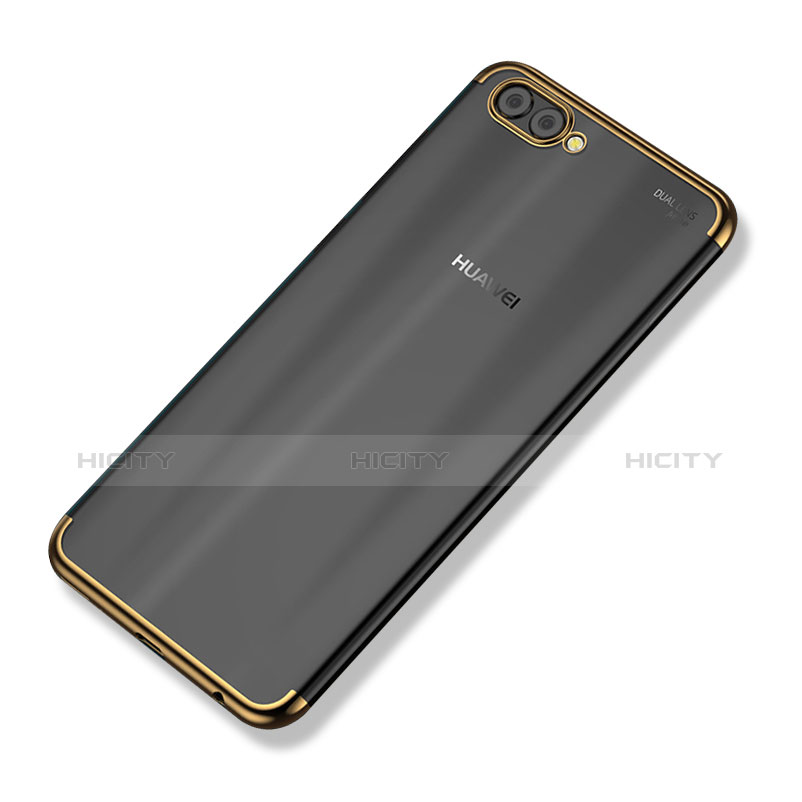 Silikon Schutzhülle Ultra Dünn Tasche Durchsichtig Transparent H02 für Huawei Nova 2S Gold Plus