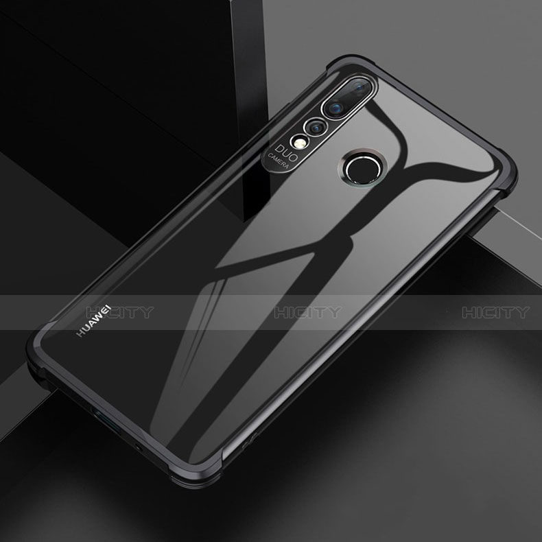 Silikon Schutzhülle Ultra Dünn Tasche Durchsichtig Transparent H02 für Huawei P30 Lite New Edition