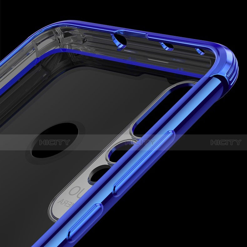 Silikon Schutzhülle Ultra Dünn Tasche Durchsichtig Transparent H02 für Huawei P30 Lite New Edition