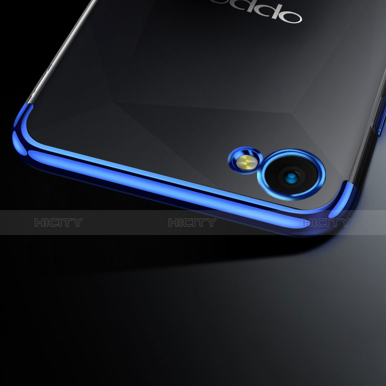 Silikon Schutzhülle Ultra Dünn Tasche Durchsichtig Transparent H02 für Oppo A3 groß