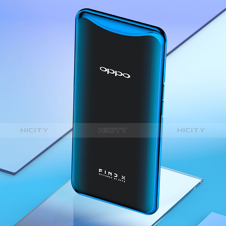 Silikon Schutzhülle Ultra Dünn Tasche Durchsichtig Transparent H02 für Oppo Find X Super Flash Edition groß