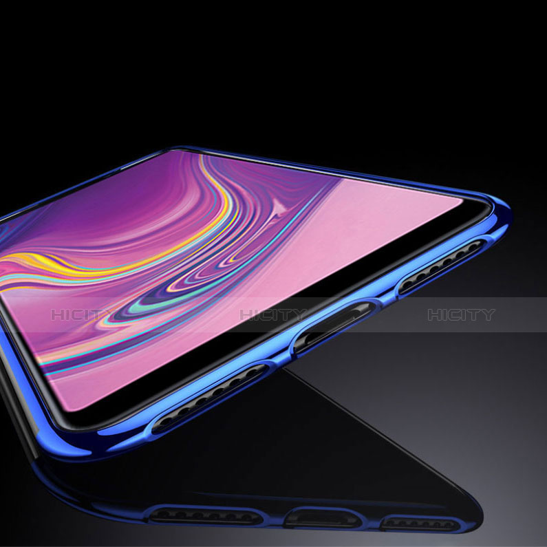 Silikon Schutzhülle Ultra Dünn Tasche Durchsichtig Transparent H02 für Samsung Galaxy A9s groß