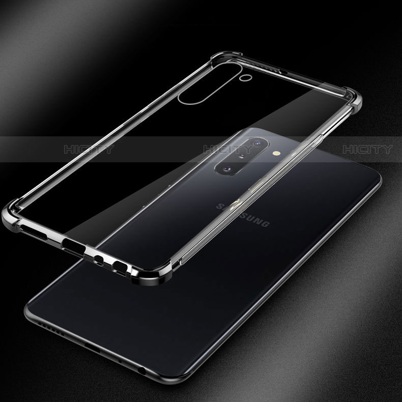 Silikon Schutzhülle Ultra Dünn Tasche Durchsichtig Transparent H02 für Samsung Galaxy Note 10 5G groß