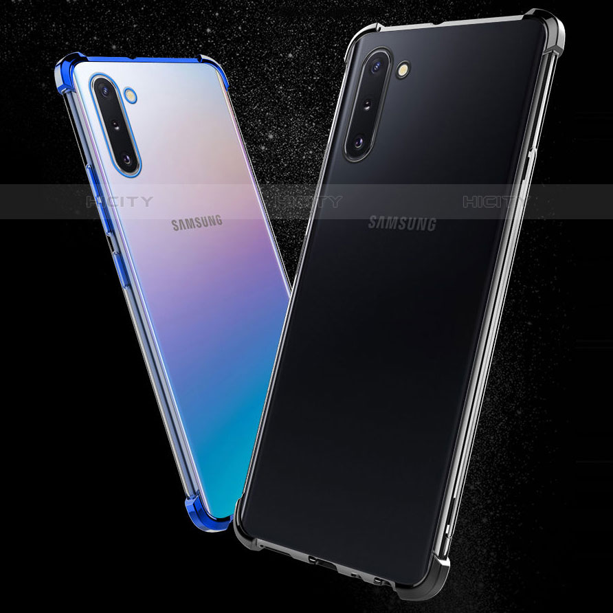 Silikon Schutzhülle Ultra Dünn Tasche Durchsichtig Transparent H02 für Samsung Galaxy Note 10 5G groß