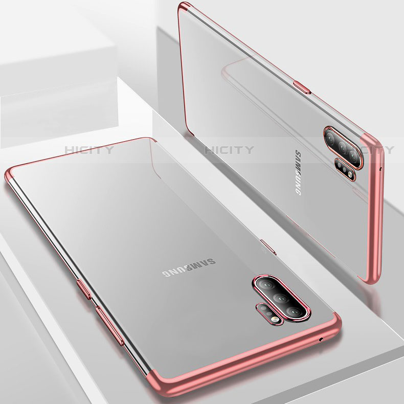 Silikon Schutzhülle Ultra Dünn Tasche Durchsichtig Transparent H02 für Samsung Galaxy Note 10 Plus 5G