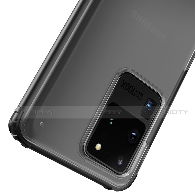 Silikon Schutzhülle Ultra Dünn Tasche Durchsichtig Transparent H02 für Samsung Galaxy S20 Ultra 5G