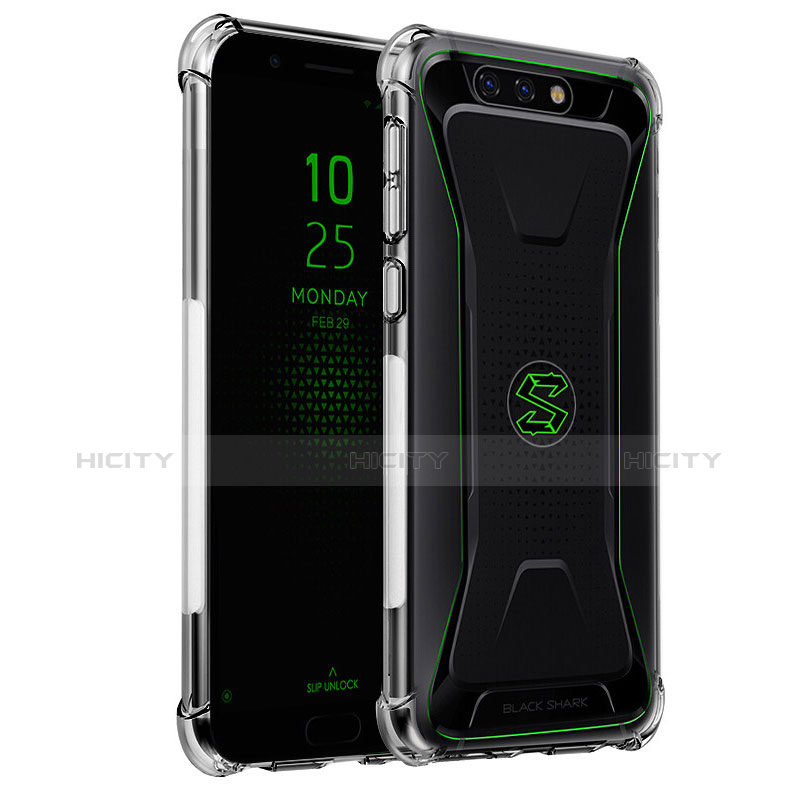 Silikon Schutzhülle Ultra Dünn Tasche Durchsichtig Transparent H02 für Xiaomi Black Shark Klar