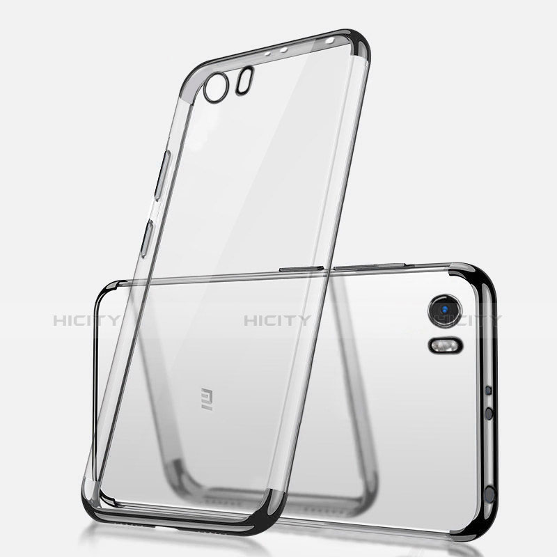 Silikon Schutzhülle Ultra Dünn Tasche Durchsichtig Transparent H02 für Xiaomi Mi 5 groß