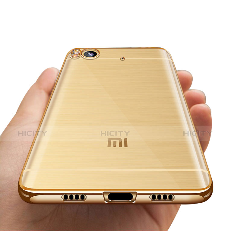 Silikon Schutzhülle Ultra Dünn Tasche Durchsichtig Transparent H02 für Xiaomi Mi 5S 4G groß
