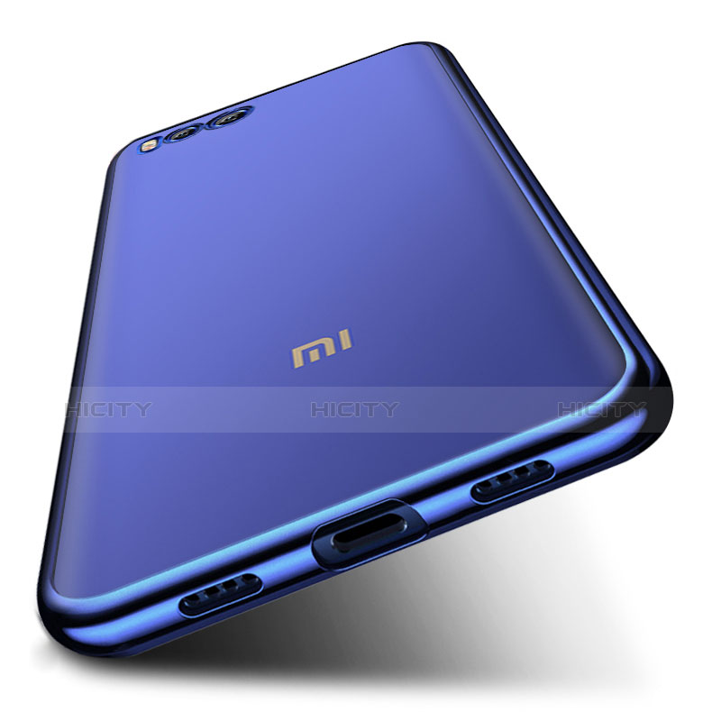 Silikon Schutzhülle Ultra Dünn Tasche Durchsichtig Transparent H02 für Xiaomi Mi 6 groß