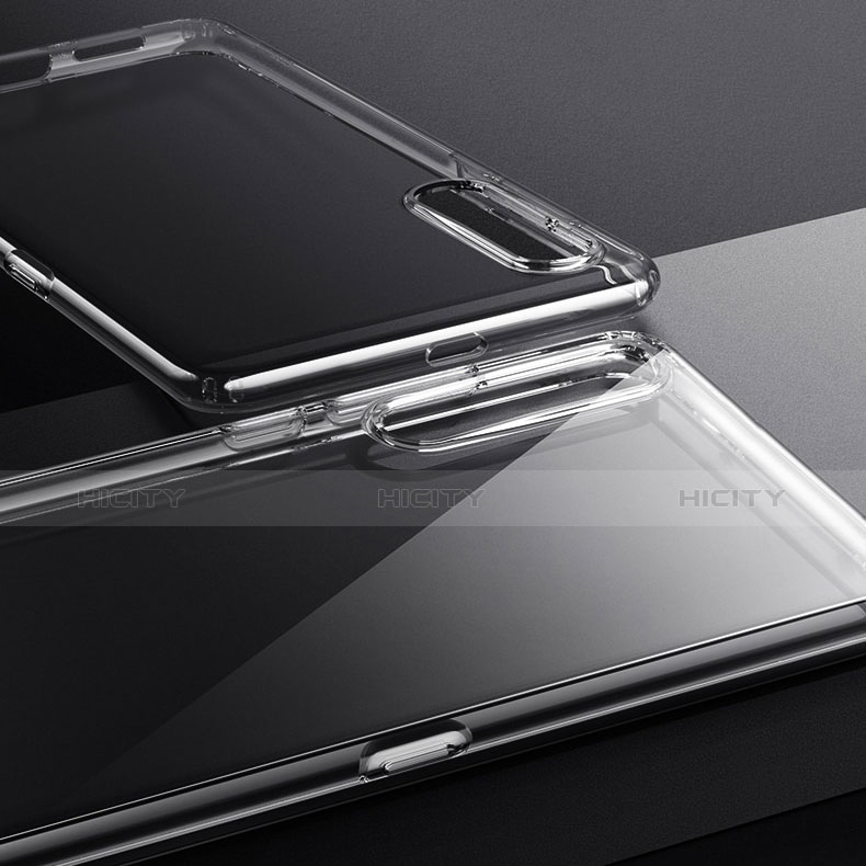 Silikon Schutzhülle Ultra Dünn Tasche Durchsichtig Transparent H02 für Xiaomi Mi 9 Pro 5G groß