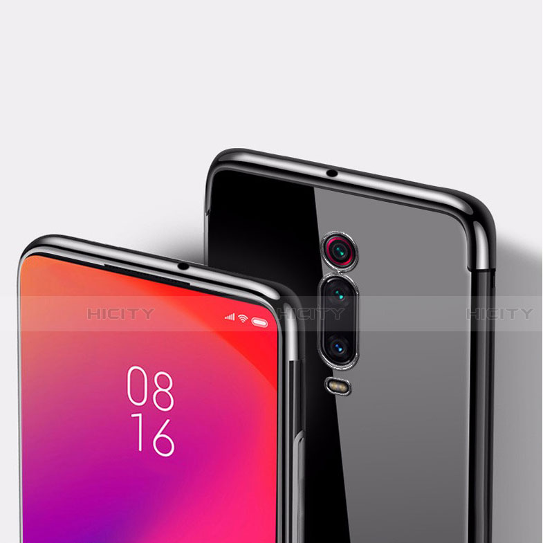 Silikon Schutzhülle Ultra Dünn Tasche Durchsichtig Transparent H02 für Xiaomi Mi 9T groß