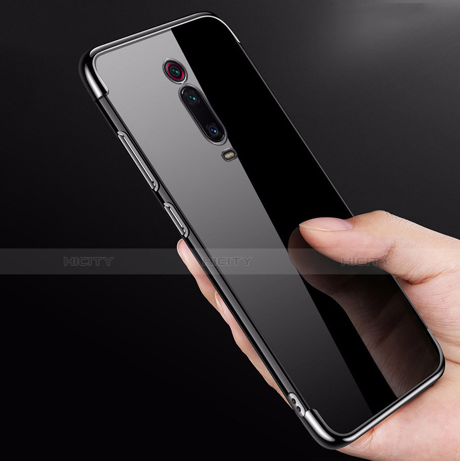 Silikon Schutzhülle Ultra Dünn Tasche Durchsichtig Transparent H02 für Xiaomi Mi 9T Pro groß