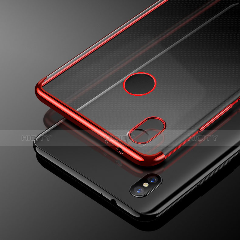 Silikon Schutzhülle Ultra Dünn Tasche Durchsichtig Transparent H02 für Xiaomi Mi A2 groß