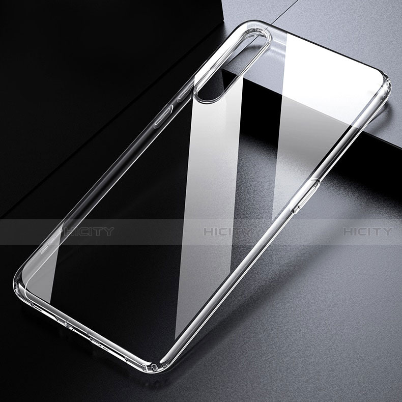 Silikon Schutzhülle Ultra Dünn Tasche Durchsichtig Transparent H02 für Xiaomi Mi A3 Lite groß