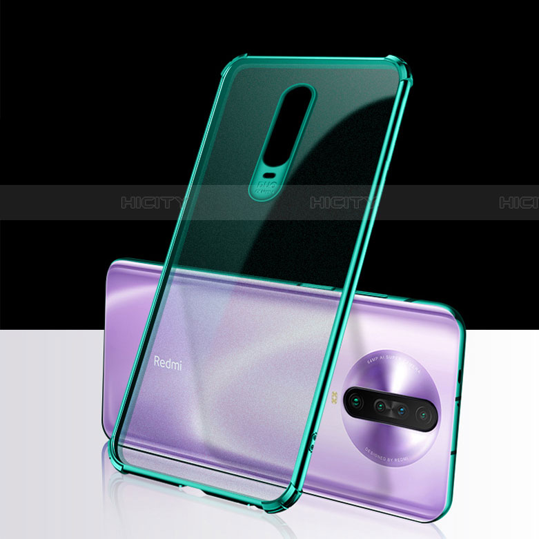 Silikon Schutzhülle Ultra Dünn Tasche Durchsichtig Transparent H02 für Xiaomi Poco X2 groß