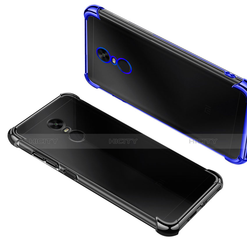 Silikon Schutzhülle Ultra Dünn Tasche Durchsichtig Transparent H02 für Xiaomi Redmi Note 4X High Edition groß