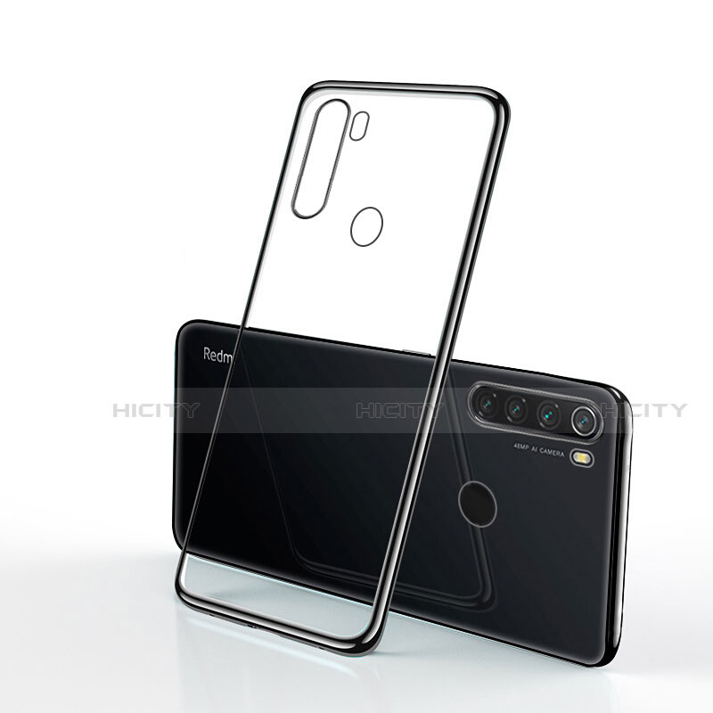 Silikon Schutzhülle Ultra Dünn Tasche Durchsichtig Transparent H02 für Xiaomi Redmi Note 8 groß
