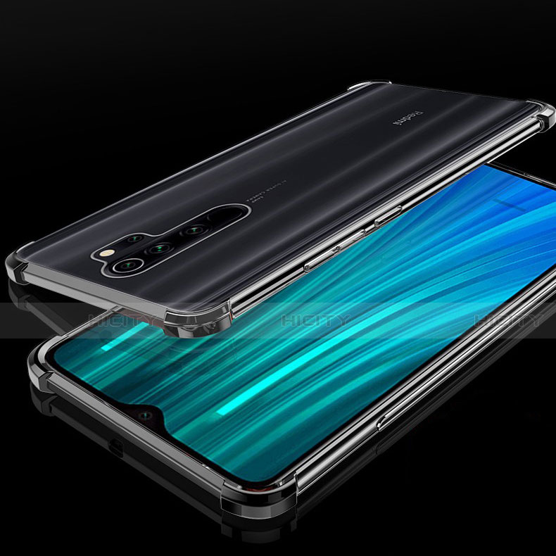 Silikon Schutzhülle Ultra Dünn Tasche Durchsichtig Transparent H02 für Xiaomi Redmi Note 8 Pro groß