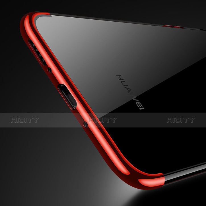 Silikon Schutzhülle Ultra Dünn Tasche Durchsichtig Transparent H03 für Huawei Mate 20 Pro groß