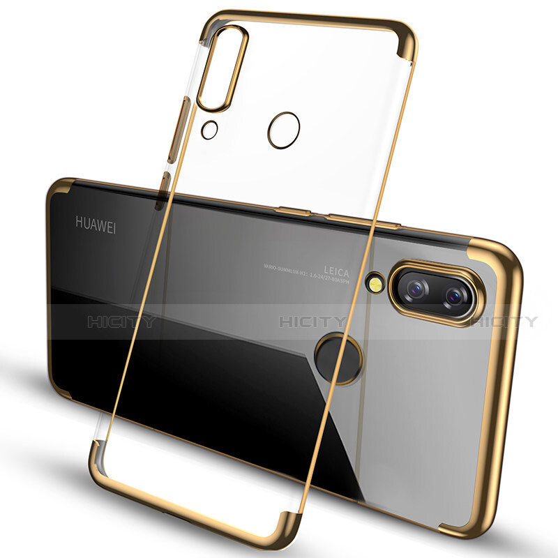 Silikon Schutzhülle Ultra Dünn Tasche Durchsichtig Transparent H03 für Huawei P Smart+ Plus