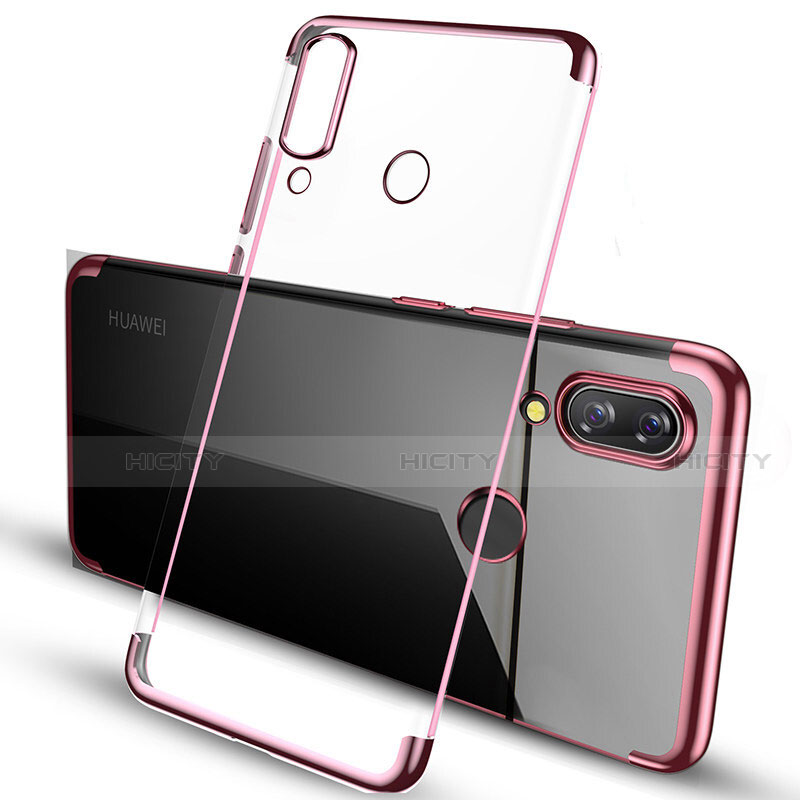 Silikon Schutzhülle Ultra Dünn Tasche Durchsichtig Transparent H03 für Huawei P Smart+ Plus
