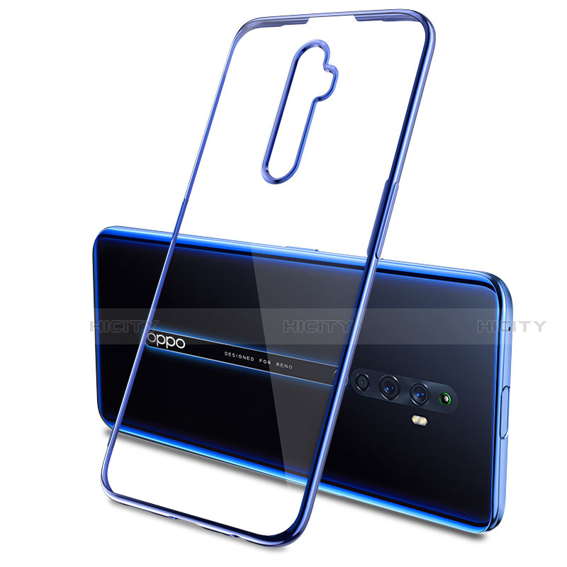 Silikon Schutzhülle Ultra Dünn Tasche Durchsichtig Transparent H03 für Oppo Reno2 Z groß