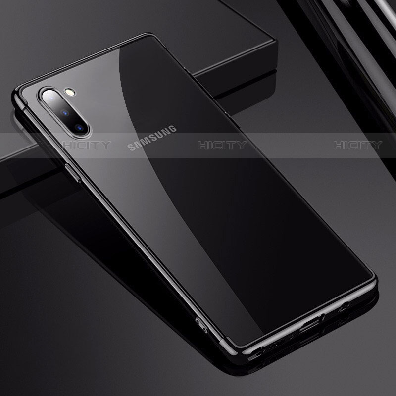 Silikon Schutzhülle Ultra Dünn Tasche Durchsichtig Transparent H03 für Samsung Galaxy Note 10 5G groß