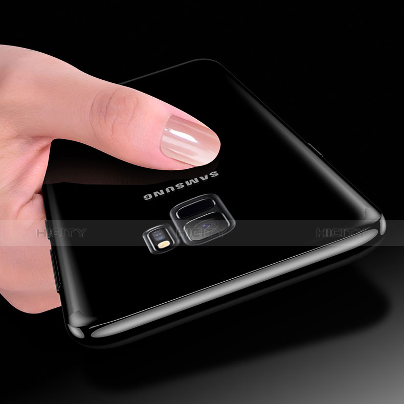 Silikon Schutzhülle Ultra Dünn Tasche Durchsichtig Transparent H03 für Samsung Galaxy S9 groß