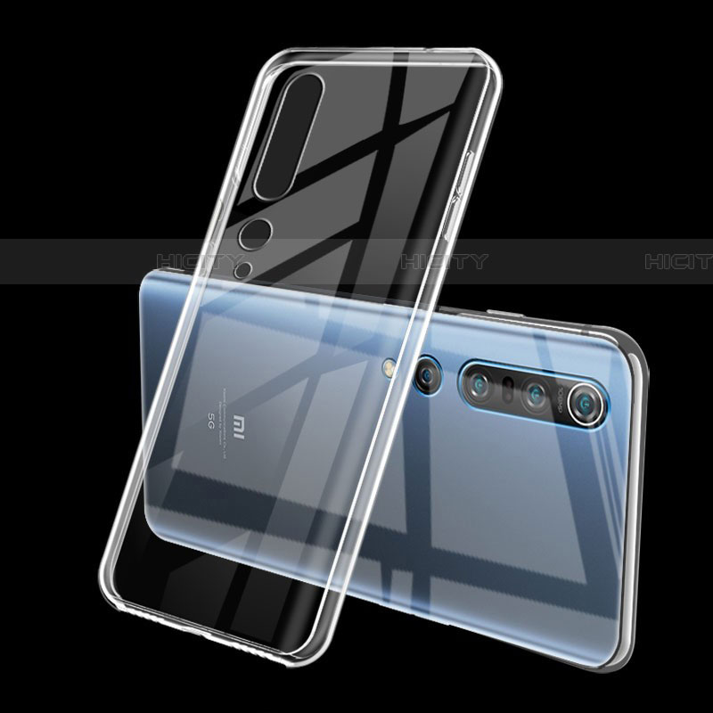 Silikon Schutzhülle Ultra Dünn Tasche Durchsichtig Transparent H03 für Xiaomi Mi 10 Pro
