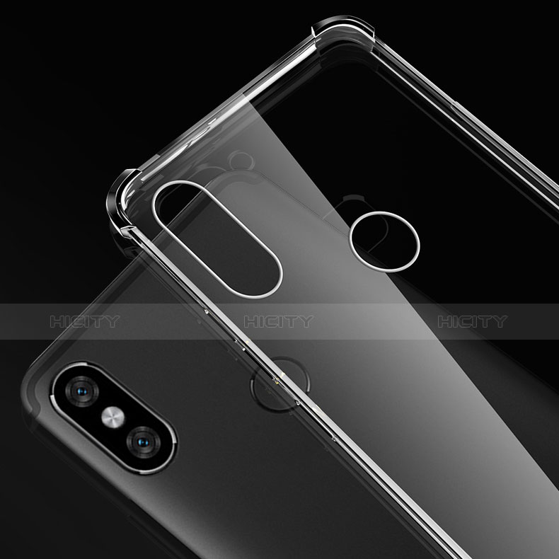 Silikon Schutzhülle Ultra Dünn Tasche Durchsichtig Transparent H03 für Xiaomi Mi 6X groß