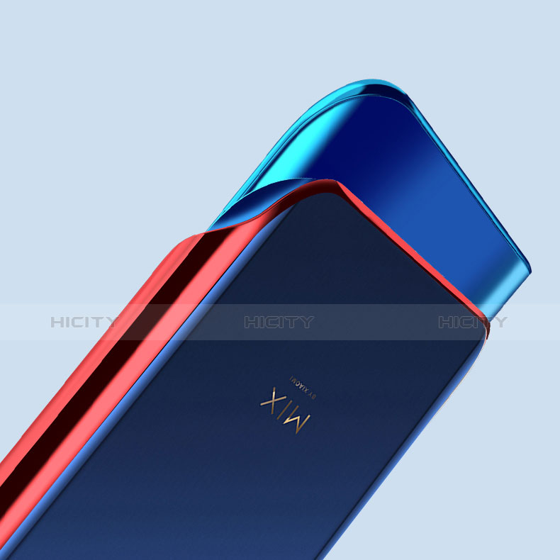 Silikon Schutzhülle Ultra Dünn Tasche Durchsichtig Transparent H03 für Xiaomi Mi Mix 3 groß