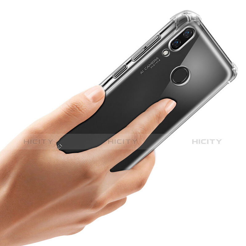 Silikon Schutzhülle Ultra Dünn Tasche Durchsichtig Transparent H04 für Huawei Enjoy 9 Plus groß