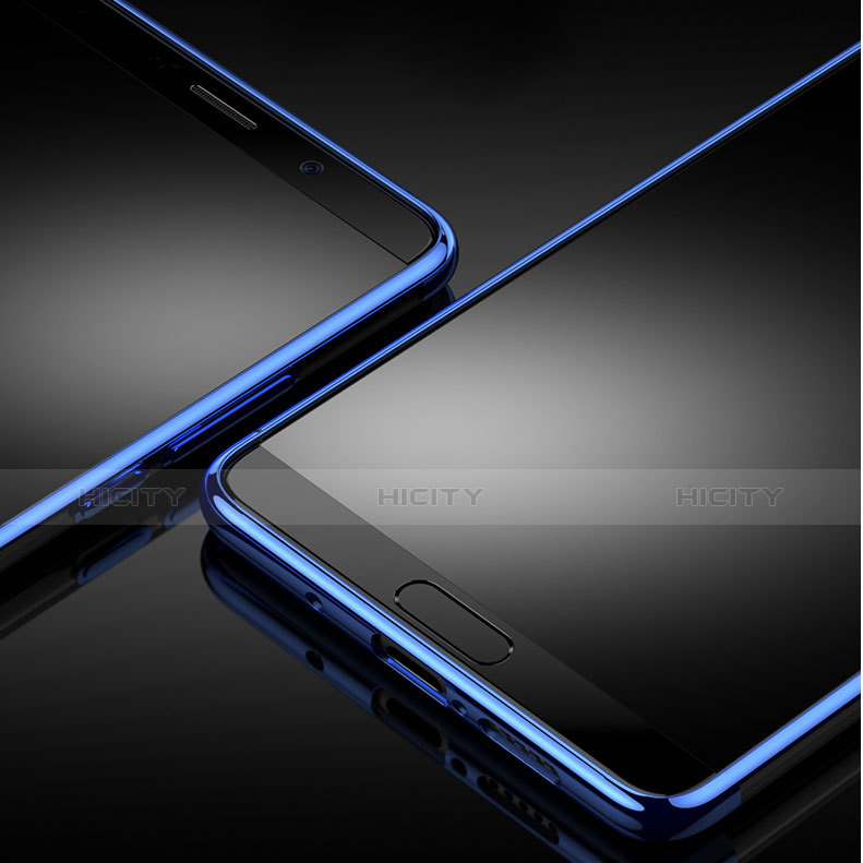 Silikon Schutzhülle Ultra Dünn Tasche Durchsichtig Transparent H04 für Huawei Mate 10 groß