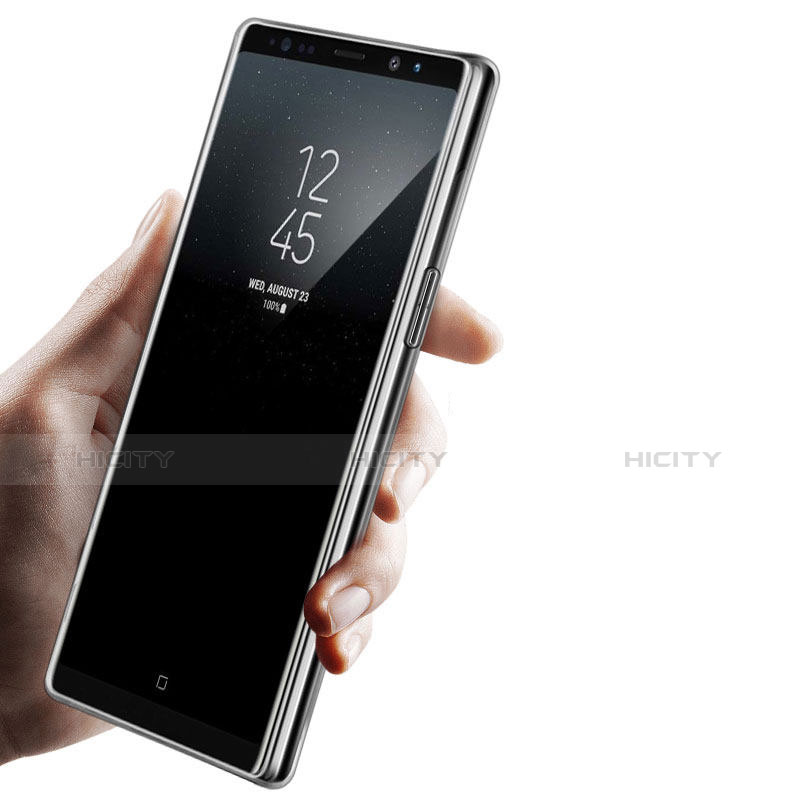 Silikon Schutzhülle Ultra Dünn Tasche Durchsichtig Transparent H04 für Samsung Galaxy Note 8 Klar