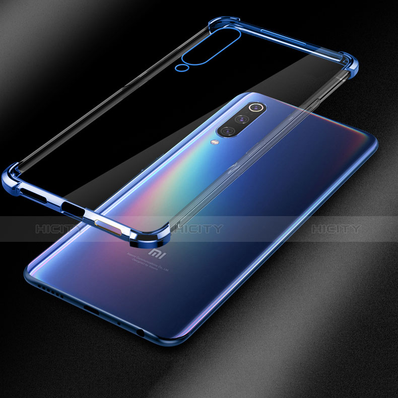 Silikon Schutzhülle Ultra Dünn Tasche Durchsichtig Transparent H04 für Xiaomi Mi 9 SE groß