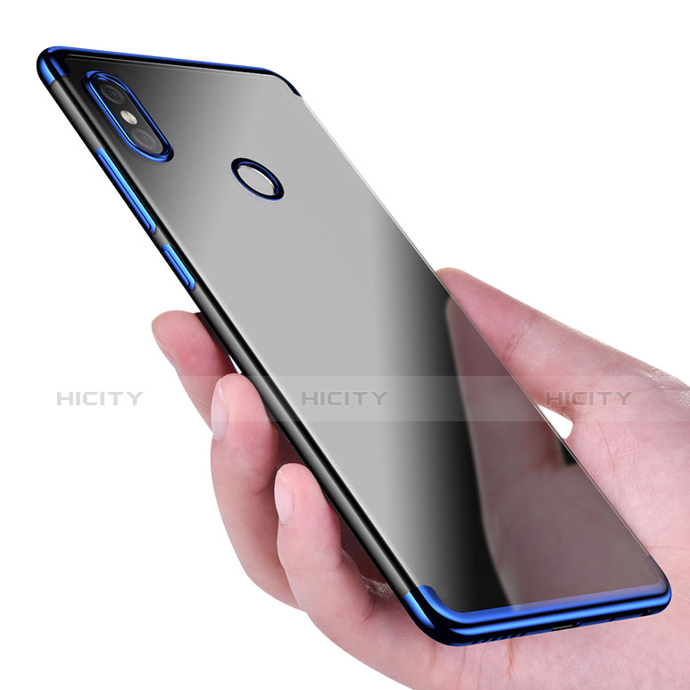 Silikon Schutzhülle Ultra Dünn Tasche Durchsichtig Transparent H04 für Xiaomi Mi A2 groß