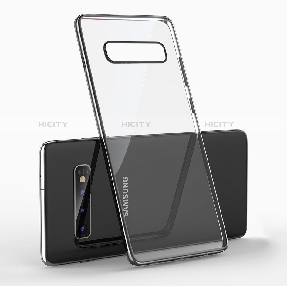 Silikon Schutzhülle Ultra Dünn Tasche Durchsichtig Transparent H05 für Samsung Galaxy S10 5G