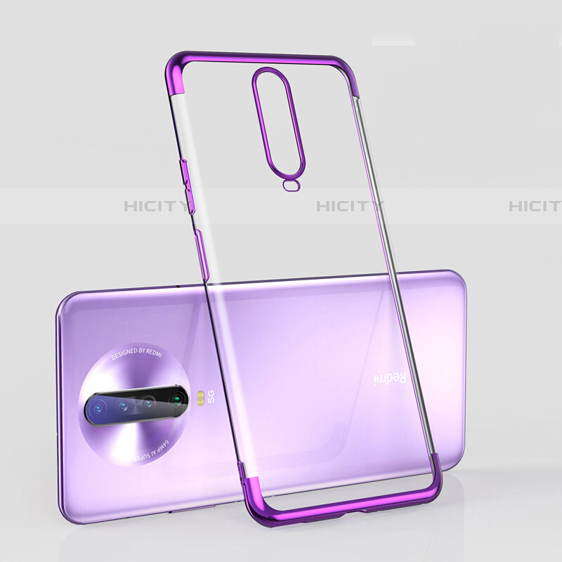 Silikon Schutzhülle Ultra Dünn Tasche Durchsichtig Transparent H05 für Xiaomi Redmi K30 4G groß