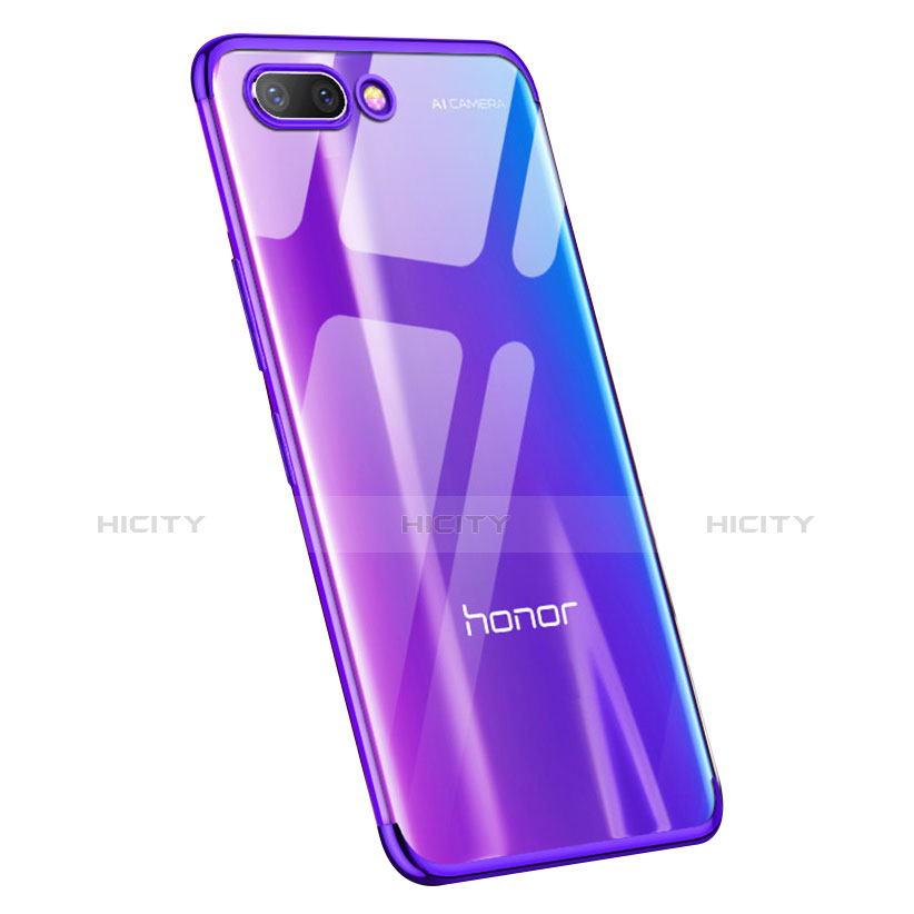 Silikon Schutzhülle Ultra Dünn Tasche Durchsichtig Transparent H06 für Huawei Honor 10