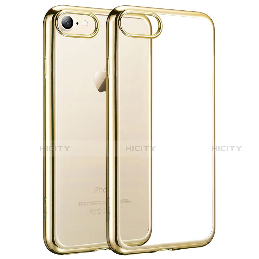 Silikon Schutzhülle Ultra Dünn Tasche Durchsichtig Transparent H07 für Apple iPhone SE (2020) Klar