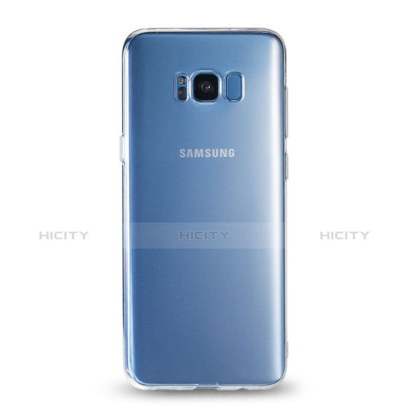 Silikon Schutzhülle Ultra Dünn Tasche Durchsichtig Transparent H07 für Samsung Galaxy S8 Plus Klar groß
