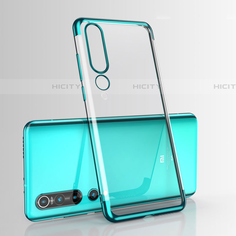 Silikon Schutzhülle Ultra Dünn Tasche Durchsichtig Transparent H07 für Xiaomi Mi 10