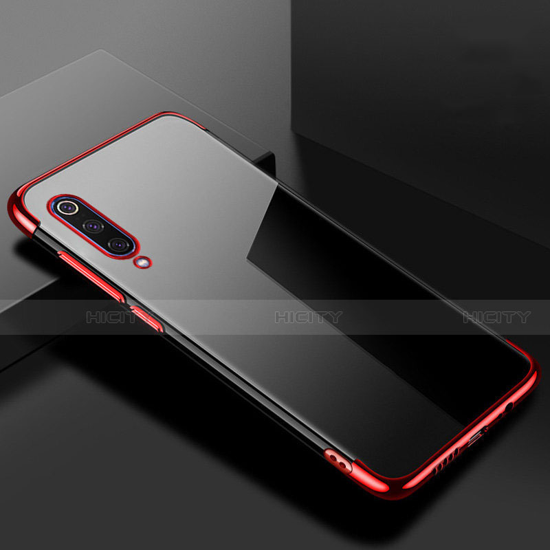 Silikon Schutzhülle Ultra Dünn Tasche Durchsichtig Transparent H08 für Xiaomi Mi 9 SE groß