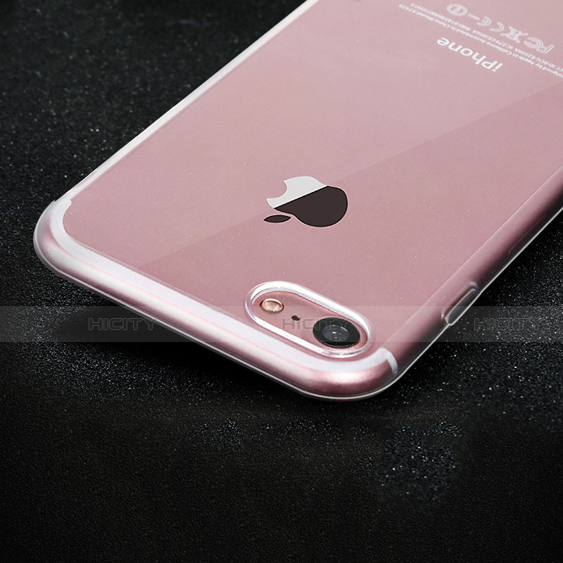 Silikon Schutzhülle Ultra Dünn Tasche Durchsichtig Transparent H10 für Apple iPhone SE3 (2022) Klar groß